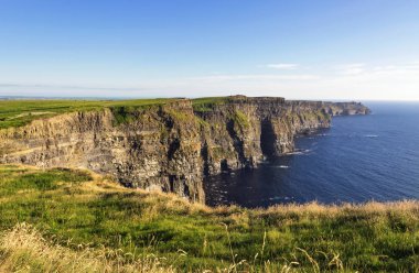Moher, County Clare, İrlanda kayalıklarla