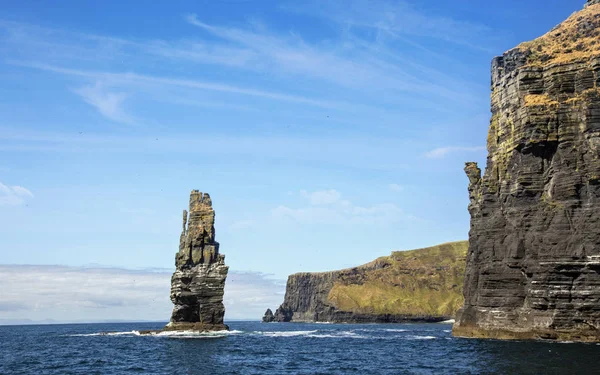 莫赫尔的悬崖 Branaunmore 的海栈 县克莱尔 爱尔兰 — 图库照片