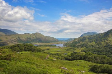 Göller of bayanlar görünümünden görüldüğü gibi Killarney. Kerry, halkası.
