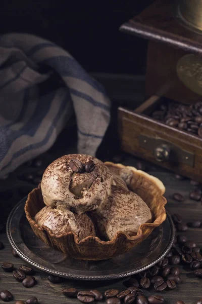 Kaffeglass Konen — Stockfoto