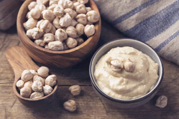 Ev yapımı nohut humus