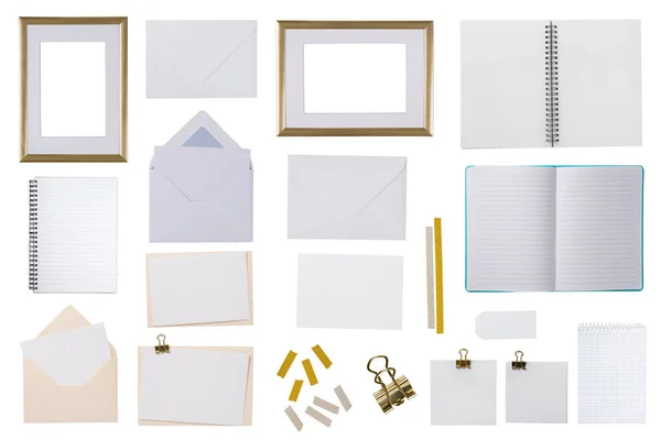 Collection of a office supplies — Stock Photo, Image