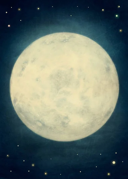 Full moon — Stock Photo, Image