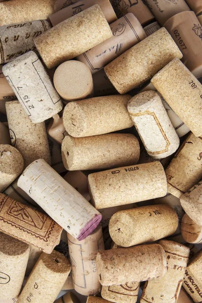 Different Kind Corks Background Use — Stock Photo, Image