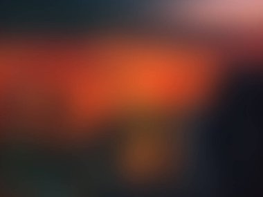 Renkli turuncu kırmızı ve koyu yeşil arka plan skeç ile. İllüstrasyon.