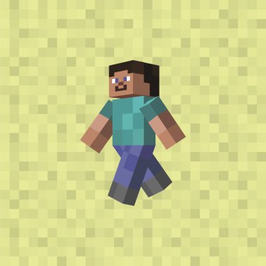 Minecraft Steve chikibamboni 8-bit Piksel Düzeni oyun ögeleri, web, kullanıcı arayüzü