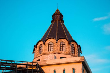 Minsk 'teki tamamlanmamış beton kilise