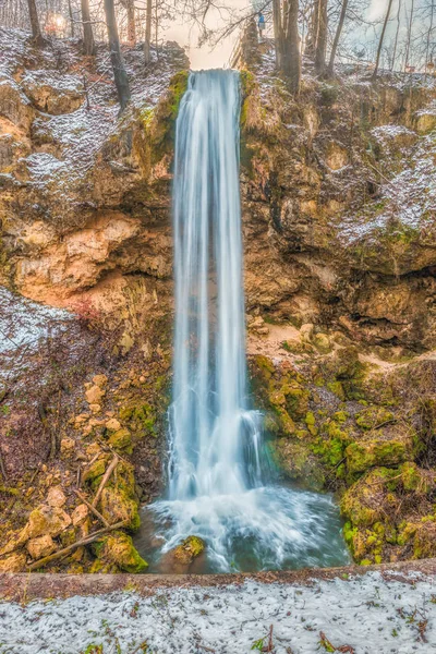 Ungerns Högsta Vattenfall Lillafüred Miskolc Ungern — Stockfoto