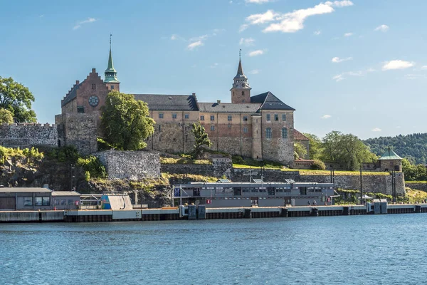 Akershus Kalesi ve kale Oslo Norveç