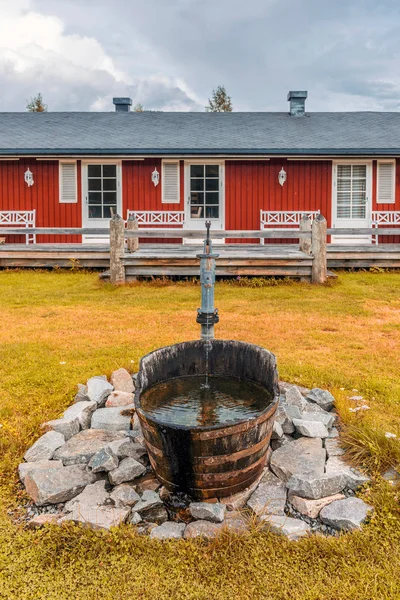 Alter Brunnen Der Norwegischen Landschaft — Stockfoto