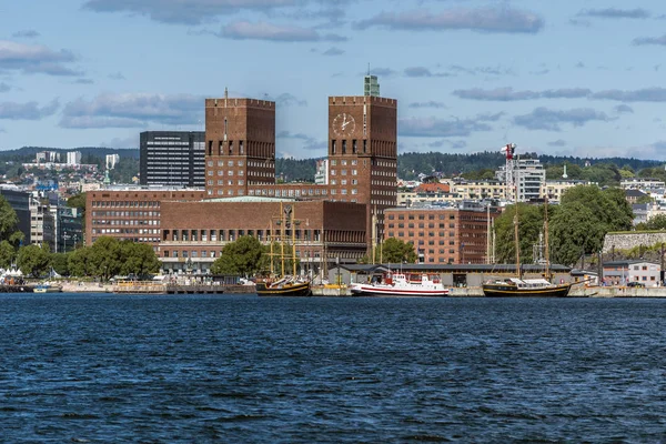 City Hall Central Oslo Norway — Stock Photo, Image