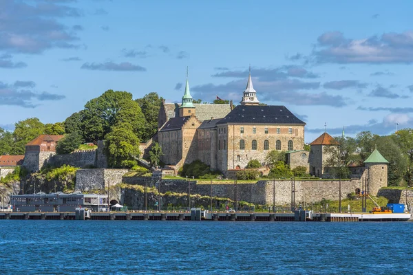 Akershus Kalesi ve kale Oslo Norveç