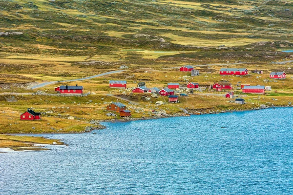 挪威乡村的小地方 — 图库照片