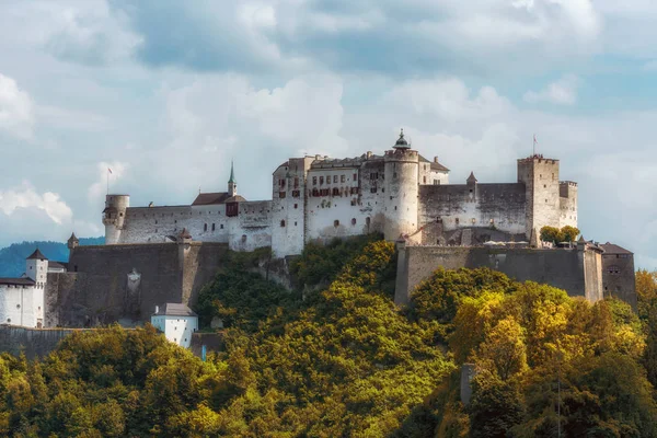 Castillo Hohensalzburg Salzburgo Austria —  Fotos de Stock