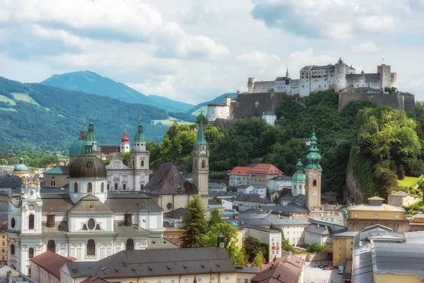 Utsikt Över Salzburg Österrike Europa — Stockfoto