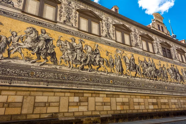 Alayı Prensler Dresden Almanya — Stok fotoğraf