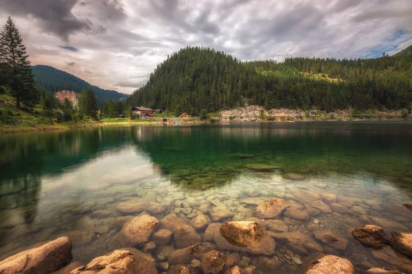 Lago Gosau Salzkammergut Áustria Europa — Fotografia de Stock