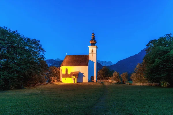 Nikolaus Kirche Golling Der Salzach Österreich — Stockfoto