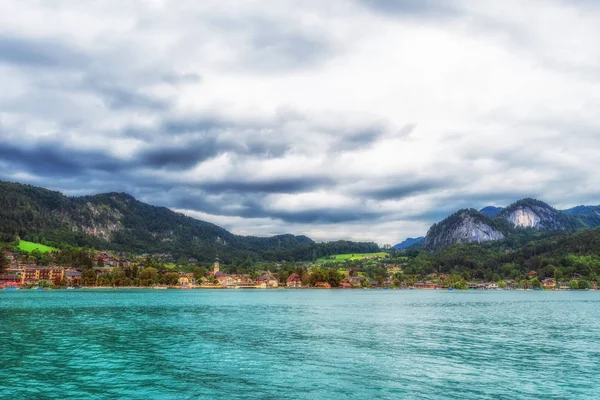 Gilgen Wolfgangsee Österreich Europa — Stockfoto