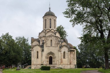 Ortodoks Spassky katedralde Andronikov Manastırı, Moskova. Rusya. 15. yüzyılın mimari anıt