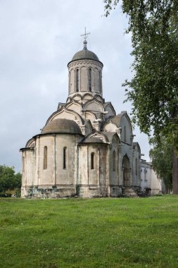 Ortodoks Spassky katedralde Andronikov Manastırı, Moskova. Rusya. 15. yüzyılın mimari anıt