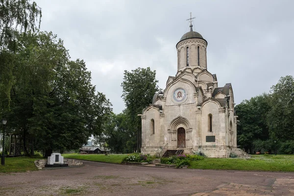 Catedral Spassky Ortodoxa Mosteiro Andronikov Moscou Rússia Monumento Arquitetônico Século — Fotografia de Stock