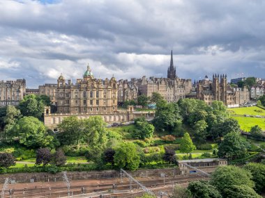 Princes Street Edinburgh Edinburgh Old Town bir görünüm
