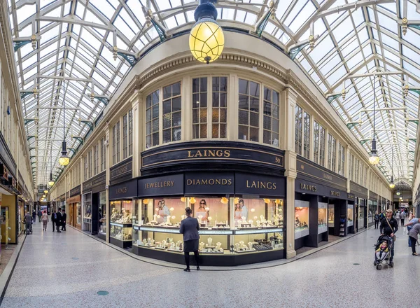 Glasgow Scotland Julho Argyll Arcade Buchanan Street Julho 2017 Glasgow — Fotografia de Stock