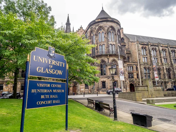 Glasgow Skottland Juli University Glasgow Juli 2017 Glasgow Skottland University — Stockfoto