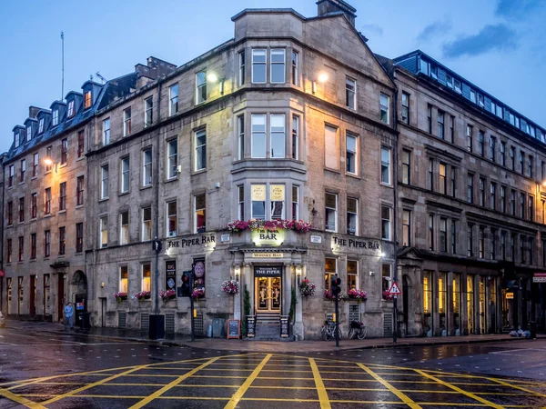 Glasgow Szkocja Lipca Bar Piper Lipca 2017 Roku Glasgow Szkocji — Zdjęcie stockowe