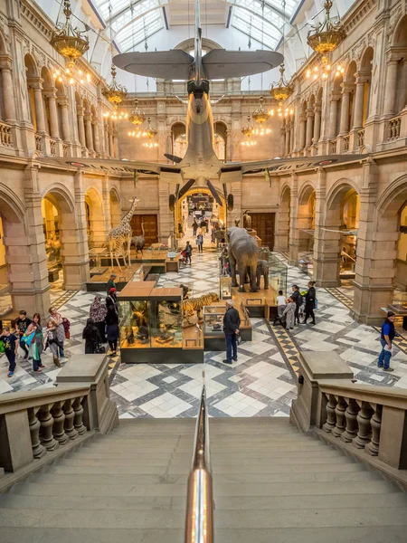 Glasgow Scotland Julio Interior Kelvingrove Art Gallery Museum Glasgow Escocia — Foto de Stock