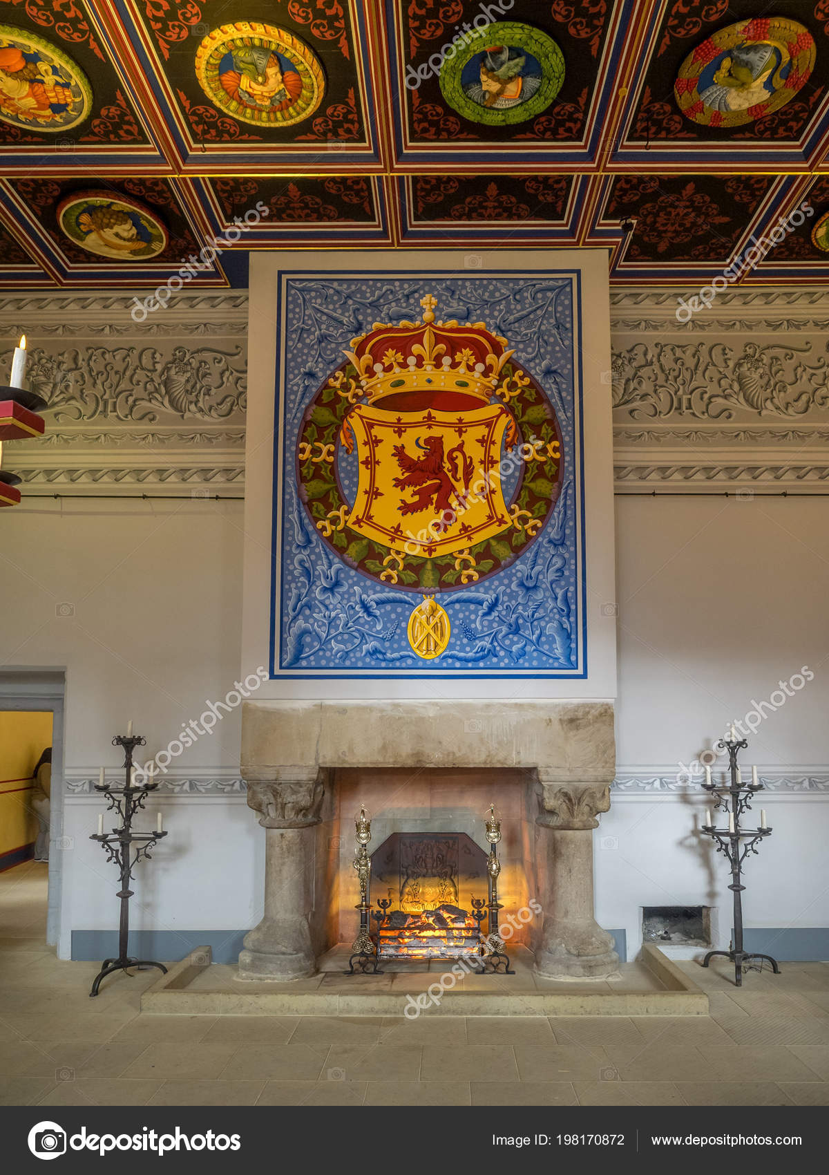 Stirling Scotland July Interior Stirling Castle July 2017