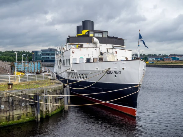 Glasgow Scotland July Queen Mary River Clyde July 2017 Glasgow — Stock Photo, Image