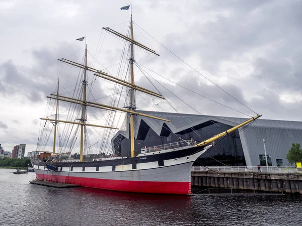 Glasgow Scotland July Glenlee Sailing Ship Riverside Museum July 2017 — Stock Photo, Image