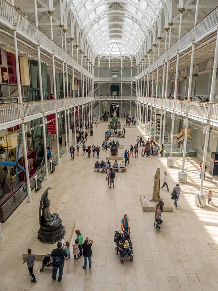 Edinburgh Skotsko Července Interiér Galerie Národní Muzeum Skotska Červenci 2017 — Stock fotografie