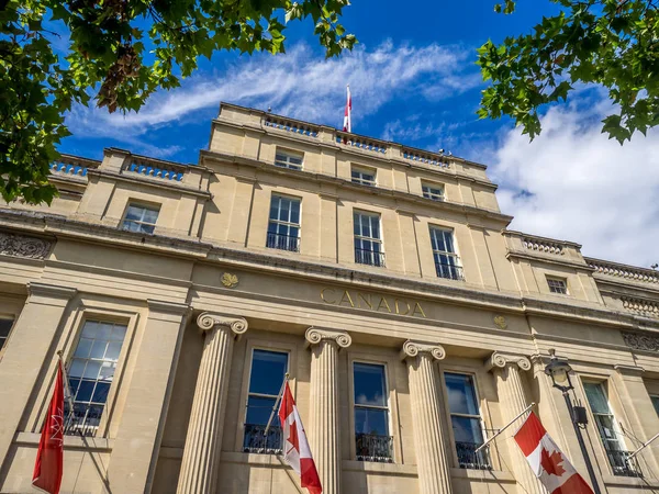 Londres Ago Fachada Canada House Trafalgar Square Agosto 2017 Londres — Foto de Stock