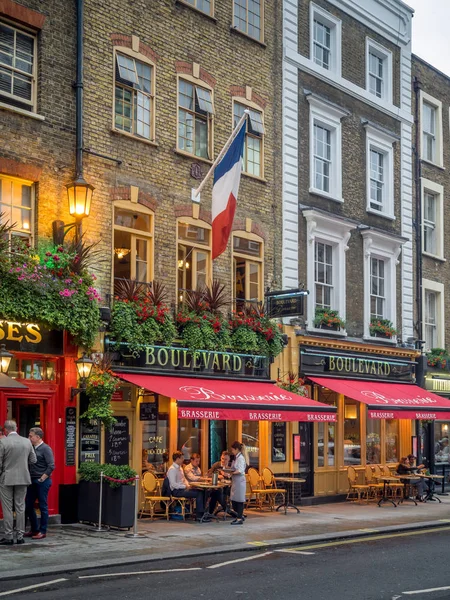 레스토랑 영국에서 2017에 코벤트 지역에 런던은 레스토랑 — 스톡 사진