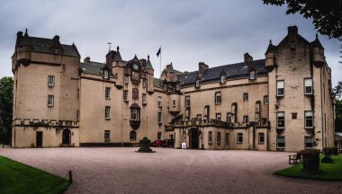 Aberdeenshire, İskoçya: 25 Temmuz: Aberdeenshire İskoçya'da 25 Temmuz 2017 Fyvie kalesinde. Fyvie kale İskoçya'daki en iyi baronial Kalesi olduğu söyleniyor. Sonra son sahipleri adlı beş kuleleri vardır