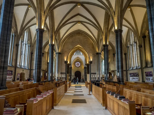 ロンドン 2017 日にロンドン市内で印象的な寺院教会テンプル教会は 世紀にテンプル騎士団によって建設された 普及した行先 — ストック写真