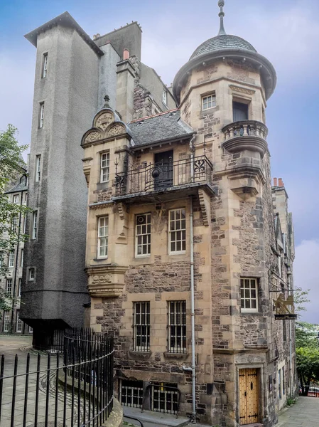 Edynburg Szkocja Lipca Muzeum Pisarzy Przy Royal Mile Starym Mieście — Zdjęcie stockowe