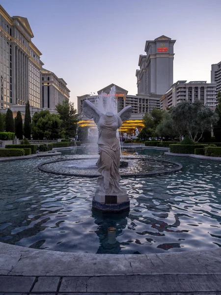 Las Vegas Nevada États Unis Juin 2018 Fontaines Devant Caesar — Photo