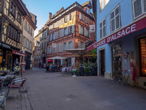 Strasbourg France Juli 2018 Schöne Gebäude Herzen Von Petite France — Stockfoto