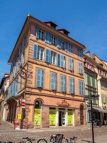Colmar France Juli 2018 Wunderschöne Gebäude Herzen Des Mittelalterlichen Colmar — Stockfoto