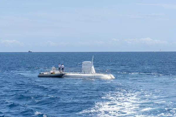 Honolulu Havaí Março 2019 Submarino Operado Pela Atlantis Waikiki Submarine — Fotografia de Stock