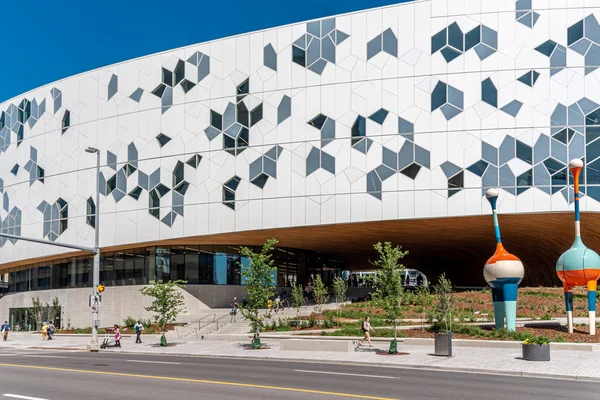 Calgary Canada July 2019 Calgary Brand New Main Public Library — стоковое фото