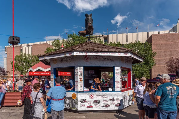 Calgary Alberta July 2019 Sights Sounds Calgary Stampede Grounds Calgary — Stock Photo, Image