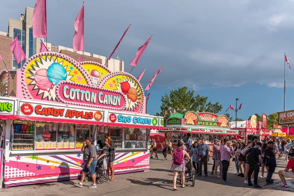 Calgary Alberta Temmuz 2019 Sights Calgary Stampede Arazisi Sesleri Calgary — Stok fotoğraf