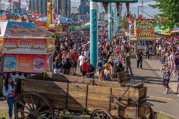 Calgary Alberta Juli 2019 Sehenswürdigkeiten Und Geräusche Des Calgary Geländes — Stockfoto