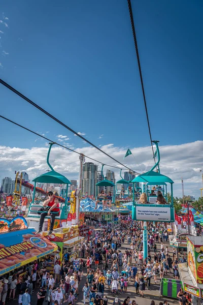 Calgary Alberta Temmuz 2019 Sights Calgary Stampede Arazisi Sesleri Calgary — Stok fotoğraf