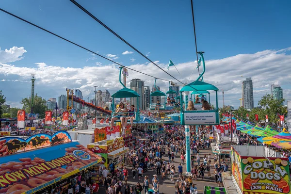 Calgary Alberta Juli 2019 Sehenswürdigkeiten Und Geräusche Des Calgary Geländes — Stockfoto